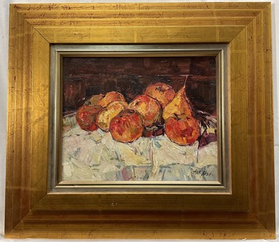 Lot 85 - Aleksandr Fedorovich Kostenko (b. 1938) oil on canvas, 25 x 29cm, framed