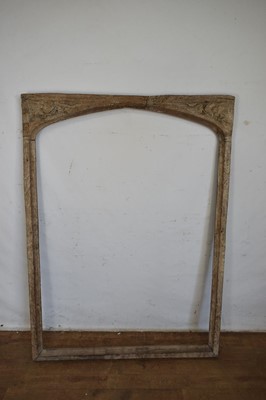 Lot 1517 - Tudor period carved oak window frame