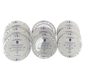 Lot 27 - Collection of twenty two Rolls-Royce Enthusiasts' Club Commemorative plates by Villeroy & Boch (22)