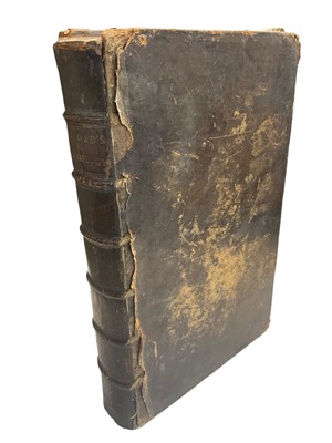 Lot 1459 - Arthur Bedford, The Scripture Chronology, 1730, with maps and plates