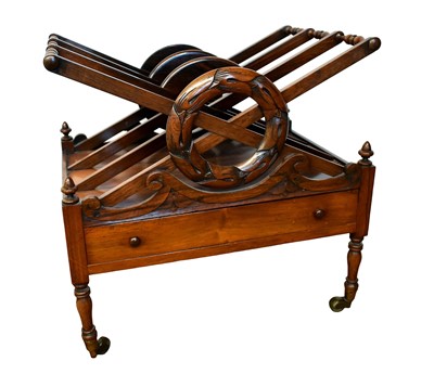 Lot 1400 - George IV rosewood Canterbury