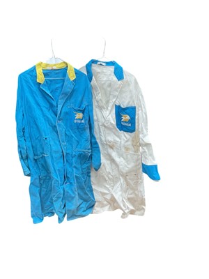 Lot 16 - Two vintage National petrol station forecourt jackets (2)