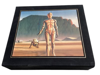 Lot 376 - Star Wars Art by Ralph McQuarrie, in 2 Hardback Volumes and presentation cover (1)