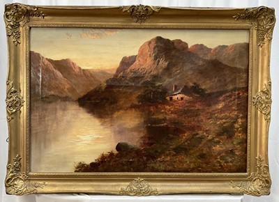Lot 125 - F. E. Jamieson (1895-1950) oil on canvas - Tal-y-Lynn, Carder, North Wales, titled verso, 51 x 76cm, framed