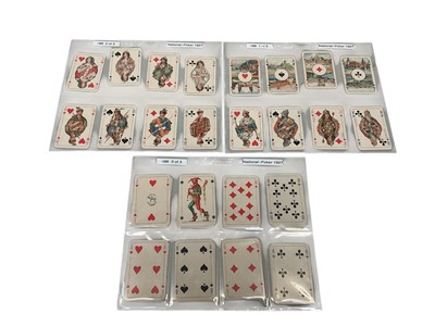 Lot 905 - Deck of 53 National Poker playing cards