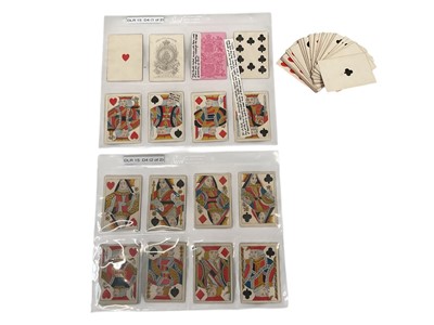 Lot 915 - Standard D4 De La Rue deck of playing cards, circa 1851