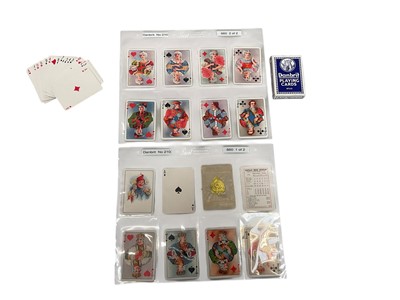 Lot 925 - Rare deck of Danbrit no. 210 playing cards, made by Universal for the European Market, with box