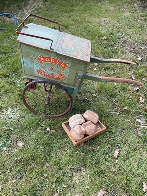Lot 2537 - Unusual early 20th century Bakery advertising cart
