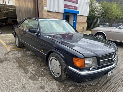 Lot 73 - 1988 Mercedes-Benz 500 SEC Coupe. reg no. E812 MUW.