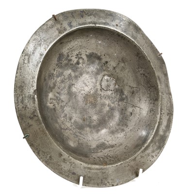 Lot 843 - 16th century pewter dish from the Spanish Armada wreck in Tobermory Bay