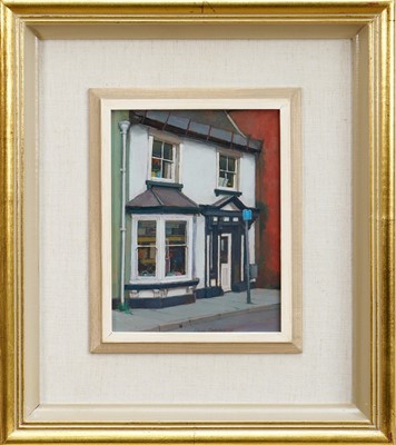 Lot 1127 - *Charles Debenham (b.1933) oil on board - Partridge's Toy Department, Hadleigh, signed, 16cm x 12cm, framed.