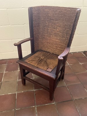 Lot 1470 - 19th century Orkney chair