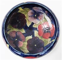 Lot 2183 - Moorcroft for Liberty & Co. pottery bowl...