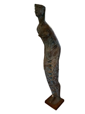 Lot 1569 - Manner of Henry Moore - Large modernist sculpture