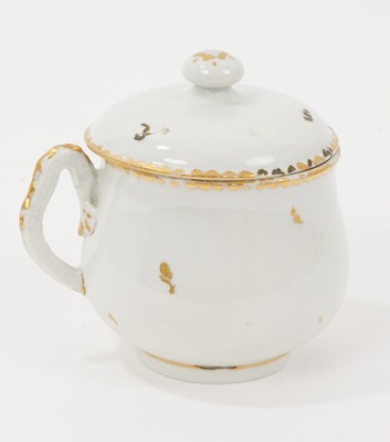 Lot 234 - Rare Bristol custard cup and cover