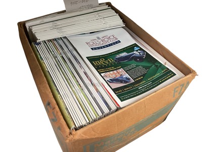 Lot 49 - Extensive collection of Rolls-Royce Enthusiasts' Club magazines, The Bulletin, Pinnacle and various others (qty).