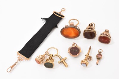 Lot 452 - Group of 19th century seals/fobs