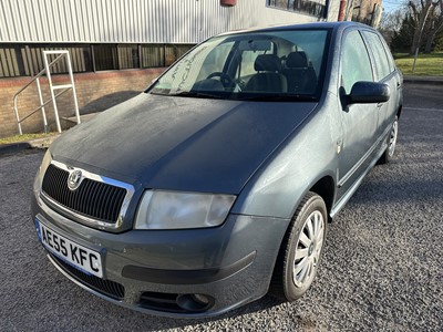 Lot 80 - 2005 Skoda Fabia 1.4 Ambiente 16v 100, 5 door hatchback, reg. no. AE55 KFC