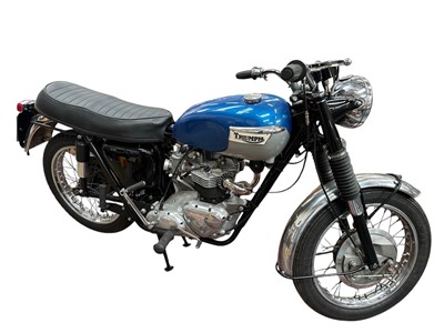 Lot 84 - 1965 Triumph Bonneville 649cc motorcycle, reg. no. FAW 460C