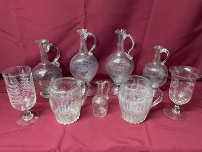 Lot 170 - Group of Continental glass, 18th / 19th century