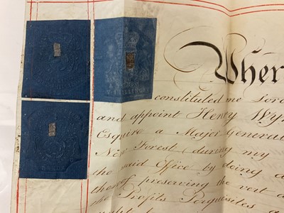 Lot 79 - Lt. General Henry Wynyard (1761-1838) 3rd Foot Guards, Colonel 46th Regiment of Foot and Equerry to H.H.H. The Duke of Cumberland, a group of early 19th century military correspondence including...
