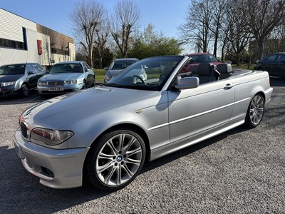 Lot 77A - 2004 BMW 325 Ci Sport Convertible (E46), automatic, 2 door convertible, reg. no. PL54 DJF