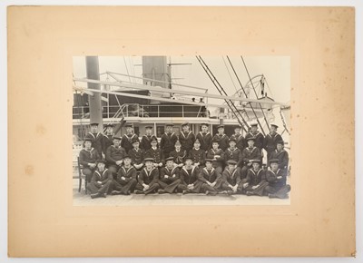 Lot 54 - Fine First World War and later naval medal group comprising 1914 - 15 Star, Lieut. H. S. Bowlby R.N. War, Victory medal with Mentioned in Despatches (M.I.D. Oak leaf)...