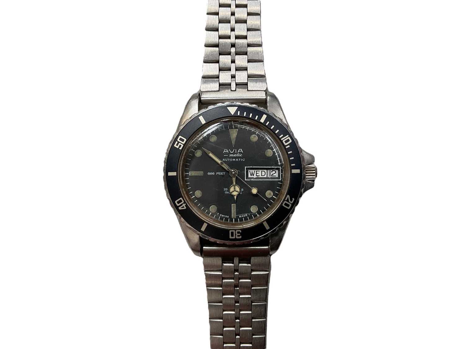 Lot 82 - 1980s Avia-Matic Automatic 'Devils Diver' 666