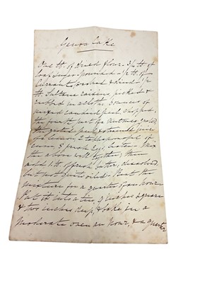 Lot 84 - Collection Lady Wynyard's late Georgian and early Victorian tradesmen's receipts including a receipt from Jonathan Phillips China, earthenware and glass manufacturer at Wedgwood's Ware Rooms, Ox...