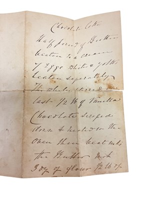 Lot 84 - Collection Lady Wynyard's late Georgian and early Victorian tradesmen's receipts including a receipt from Jonathan Phillips China, earthenware and glass manufacturer at Wedgwood's Ware Rooms, Ox...