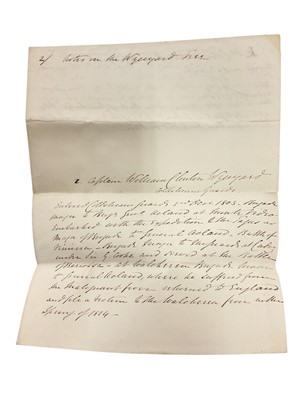 Lot 93 - The Wynyard family Pedigree and Armorial bearings, mostly 18th century and later.