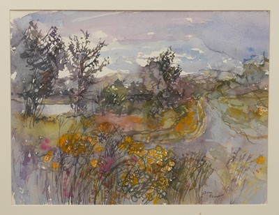 Lot 1284 - *John O'Connor (1913-2004) watercolour - Rain and Mist, signed, 36cm x 47cm, in glazed frame