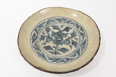 Lot 126 - Blue and white dish