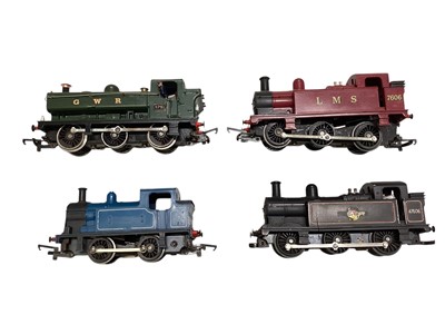Lot 1888 - Railway OO Gauge tank engines and four tenders (8 total)