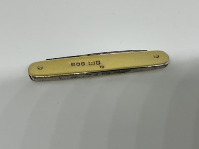 Lot 18 - Silver Asprey penknife