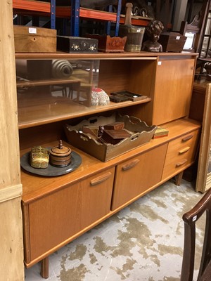 Lot 1377 - 1960s Mid Century teak sideboard