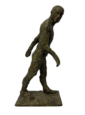 Lot 1031 - *Laurence Edwards (b. 1967) bronze. Walking Man Maquette, signed and numbered 3 from an edition of 12