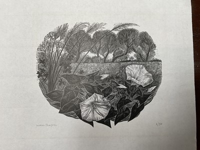 Lot 188 - Yvonne Skargon woodcut print