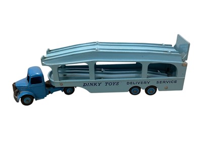 Lot 1511 - Dinky Supertoys Bedford Pullmore Car Transporter, with loading ramp No.994, boxed No.982 (1)