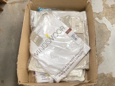 Lot 864 - Quantity of women's clothing, new and new with tags ,the majority being Winsmoor. Plus selection of tee shirts, new in packets and some other clothing. Size XL.