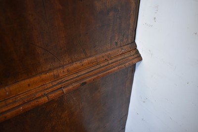 Lot 1303 - George II walnut chest on chest