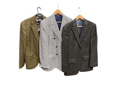 Lot 2141 - Collection of gentlemen's tailored jackets including Massimo Dutti