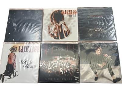 Lot 2226 - Selection of approx 30 LP’s including Brad, Cream, Christine and The Queens, CSS, Chris Cornell, Bloc Party and The Black Keys. All vinyl appears unplayed. Storage box not in...