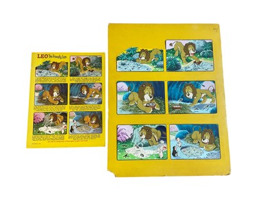 Lot 1195 - Small collection of original comic artwork cartoons with the related cartoons