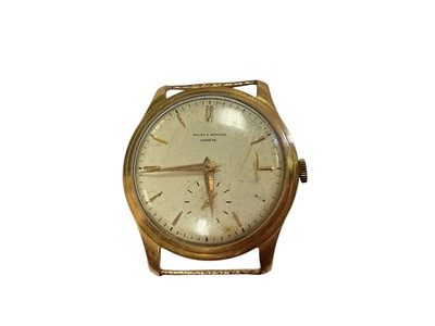 Lot 217 - 18ct gold cased Baume & Mercier wristwatch