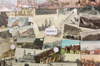 Lot 2457 - PostCarsds - loose in box - includes thematic...