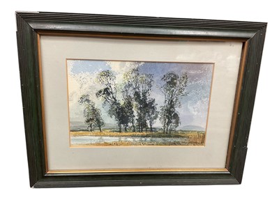 Lot 221 - Cavendish Morton watercolour - River landscape