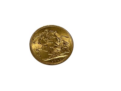 Lot 465 - G.B. - Gold Sovereign George V 1911 GEF (1 coin)