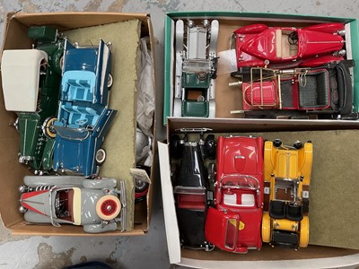 Lot 61 - Group of model vehicles, including Franklin Mint Precision Models