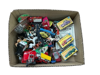 Lot 409 - Group of mixed toys to include diecast Matchbox Superfast models.